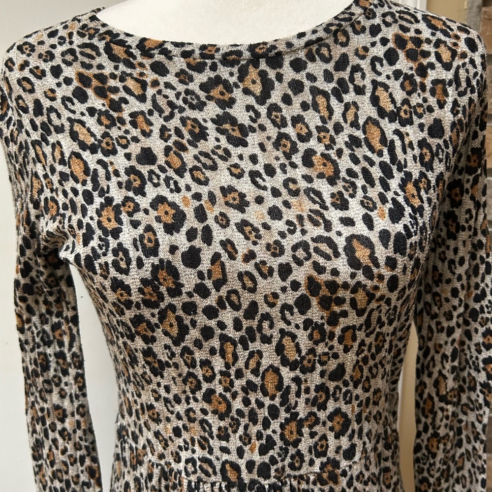 Zara Size Small Animal Print Dress - Picture 2 of 3